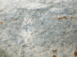 Light-gray background of old iron and rust.