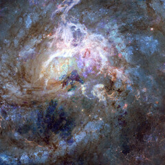 Fototapeta premium Deep space. Elements of this image furnished by NASA