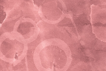 Fototapeta premium Vintage and old looking paper background. Colored red retro book cover. Ancient book page.