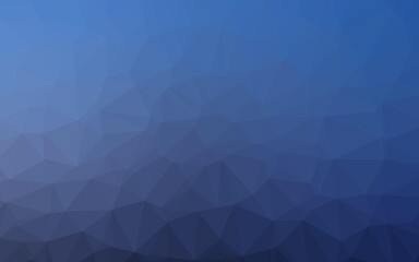 Light BLUE vector abstract polygonal layout.