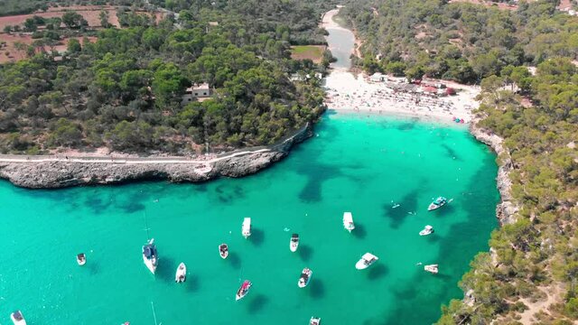 Cala Mondrago, Parque Natural de Mondrago, Mallorca. Spain