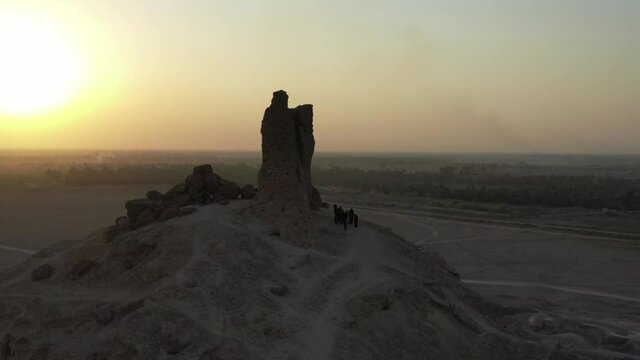 Ziggurats are located mostly in Mesopotamia, which are listed temples that were built in Syria, Iraq, and then Iran.