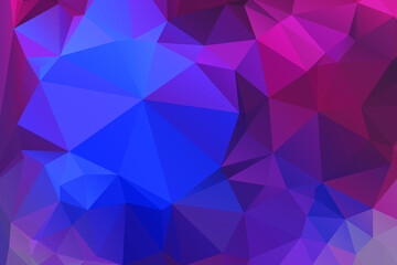 Abstract Color Polygon Background Design, Abstract Geometric Origami Style With Gradient. Presentation,Website, Backdrop, Cover,Banner,Pattern Template