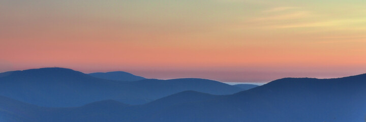 Blue Ridge Fall Sunrise