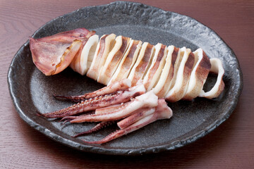 イカの丸焼き