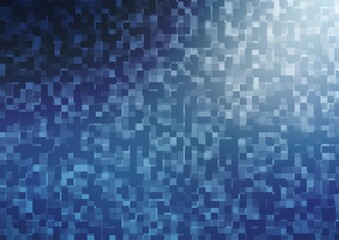 Light BLUE vector pattern in square style.