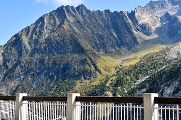 Fototapeta premium Vue Montagnes 