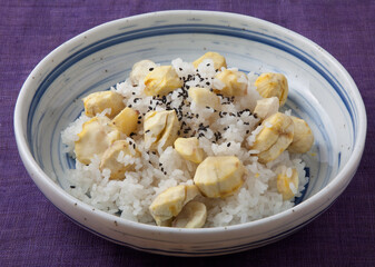 栗ご飯　