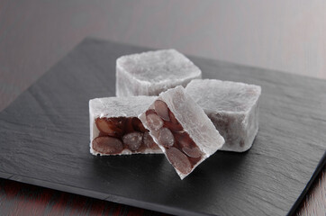 小豆の和菓子