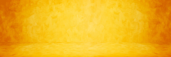 yellow and orange soft gradient cement and concrete studio and showroom backdrop background