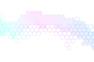 Vibrant polygonal background template.