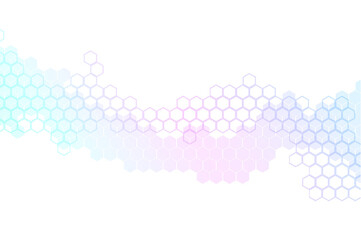 Vibrant polygonal background template.