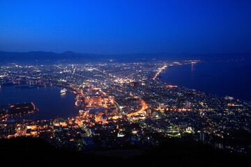 Fototapeta na wymiar 函館山からの眺望