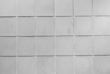 Gray square wall