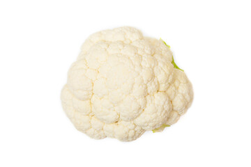 Cauliflower on white background