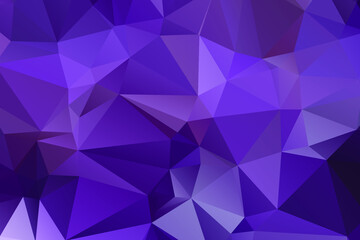 Abstract Purple Color Polygon Background Design, Abstract Geometric Origami Style With Gradient. Presentation,Website, Backdrop, Cover,Banner,Pattern Template