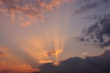 夕焼け雲