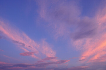 夕焼け雲