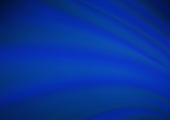 Dark BLUE vector blurred bright pattern.