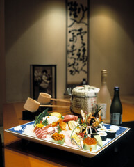 table setting for dinner