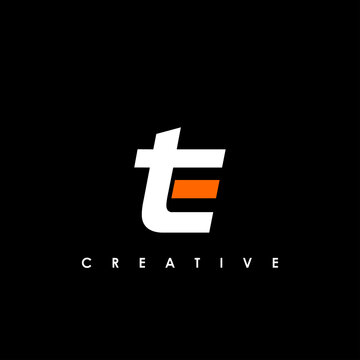 TE, ET Letter Initial Logo Design Template Vector Illustration	
