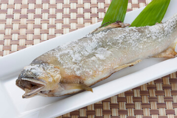 アユの塩焼き