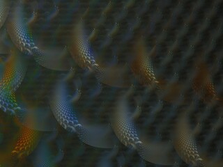 Imaginatory fractal background Image