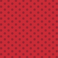 red with flowers background vector design