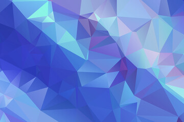 Fototapeta premium Abstract Blue Color Polygon Background Design, Abstract Geometric Origami Style With Gradient. Presentation,Website, Backdrop, Cover,Banner,Pattern Template