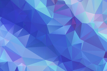 Fototapeta premium Abstract Blue Color Polygon Background Design, Abstract Geometric Origami Style With Gradient. Presentation,Website, Backdrop, Cover,Banner,Pattern Template