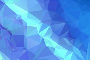 Fototapeta premium Abstract Blue Color Polygon Background Design, Abstract Geometric Origami Style With Gradient. Presentation,Website, Backdrop, Cover,Banner,Pattern Template