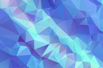 Obraz premium Abstract Blue Color Polygon Background Design, Abstract Geometric Origami Style With Gradient. Presentation,Website, Backdrop, Cover,Banner,Pattern Template