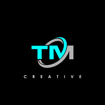 TM Letter Initial Logo Design Template Vector Illustration	
