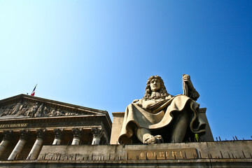 Obraz premium Paris assemblee nationale the parliament