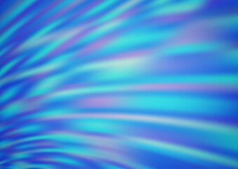 Light BLUE vector modern bokeh pattern.