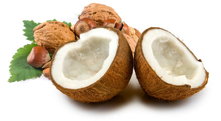 Coconut milk and coconuts