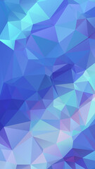 Abstract Blue Color Polygon Background Design, Abstract Geometric Origami Style With Gradient. Presentation,Website, Backdrop, Cover,Banner,Pattern Template
