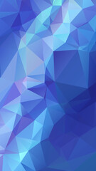 Abstract Blue Color Polygon Background Design, Abstract Geometric Origami Style With Gradient. Presentation,Website, Backdrop, Cover,Banner,Pattern Template
