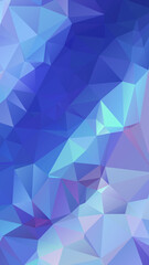Obraz premium Abstract Blue Color Polygon Background Design, Abstract Geometric Origami Style With Gradient. Presentation,Website, Backdrop, Cover,Banner,Pattern Template