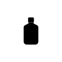 wine bottle, drink bottle icon vector symbol