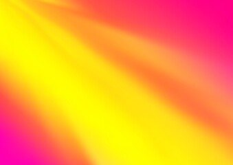 Light Pink, Yellow vector glossy bokeh pattern.