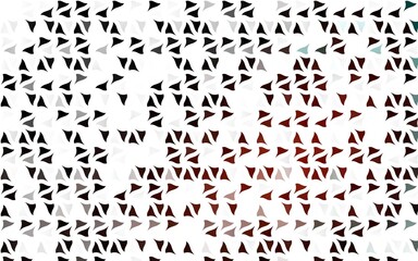 Light Red vector pattern in polygonal style.