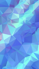 Abstract Blue Color Polygon Background Design, Abstract Geometric Origami Style With Gradient. Presentation,Website, Backdrop, Cover,Banner,Pattern Template