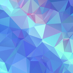 Abstract Blue Color Polygon Background Design, Abstract Geometric Origami Style With Gradient. Presentation,Website, Backdrop, Cover,Banner,Pattern Template