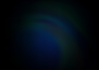 Dark BLUE vector blurred shine abstract background.
