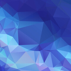 Obraz premium Abstract Blue Color Polygon Background Design, Abstract Geometric Origami Style With Gradient. Presentation,Website, Backdrop, Cover,Banner,Pattern Template