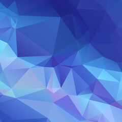 Obraz premium Abstract Blue Color Polygon Background Design, Abstract Geometric Origami Style With Gradient. Presentation,Website, Backdrop, Cover,Banner,Pattern Template