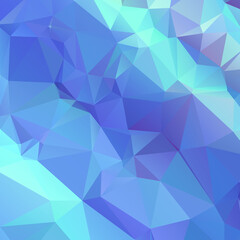 Abstract Blue Color Polygon Background Design, Abstract Geometric Origami Style With Gradient. Presentation,Website, Backdrop, Cover,Banner,Pattern Template