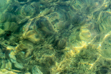 Fototapeta premium Sea water surface