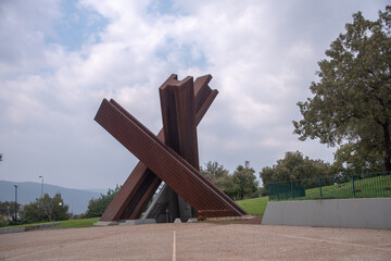War memorial in Kiryat Tivon, Israel